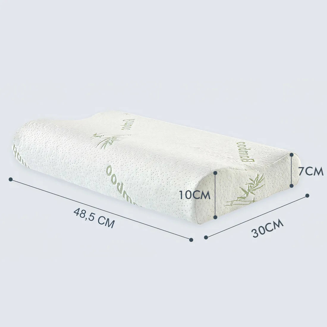 HIT! Poduszka VitalCare ortopedyczna z pianki Memory Foam XXL