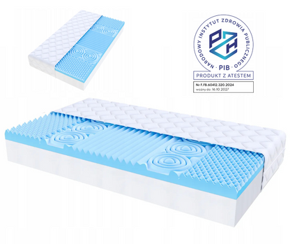 Materac Tabu Senior 160x200 Pianka HR 17cm H4/H5