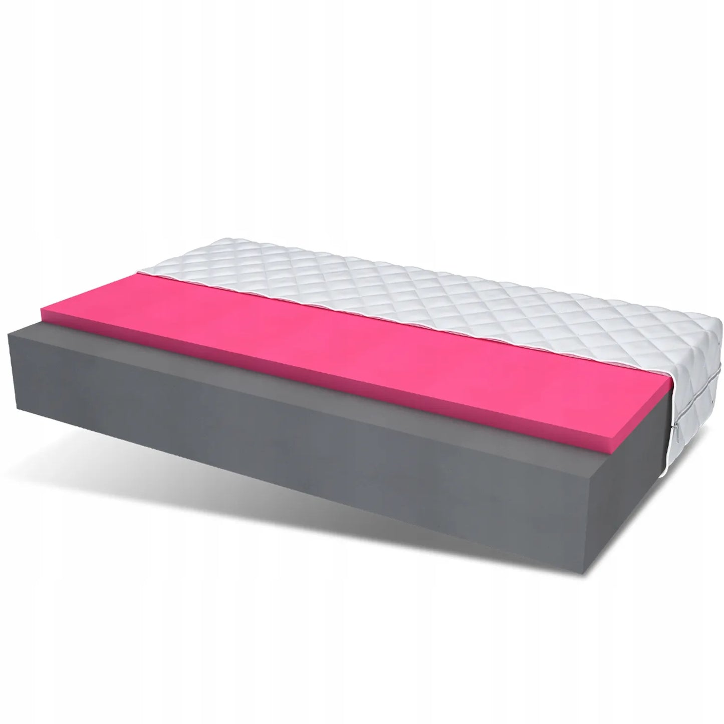 Materac Oaza Senior 160x200 Pianka MEMORY 17cm H3/H4