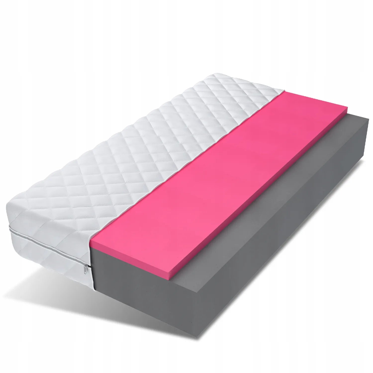 Materac Oaza Senior 160x200 Pianka MEMORY 17cm H3/H4