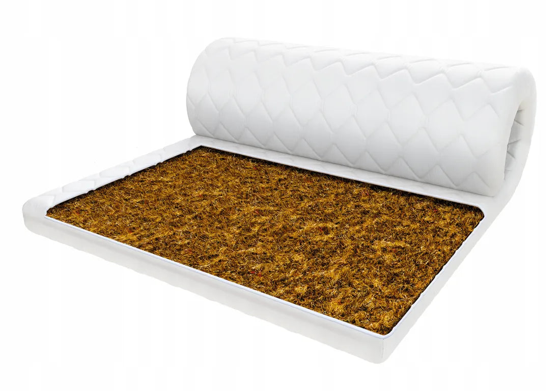Materac nawierzchniowy 80x200 kokos Topper 3cm Twardy H5