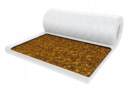 Materac nawierzchniowy 120x200 kokos Topper 3cm Twardy H5