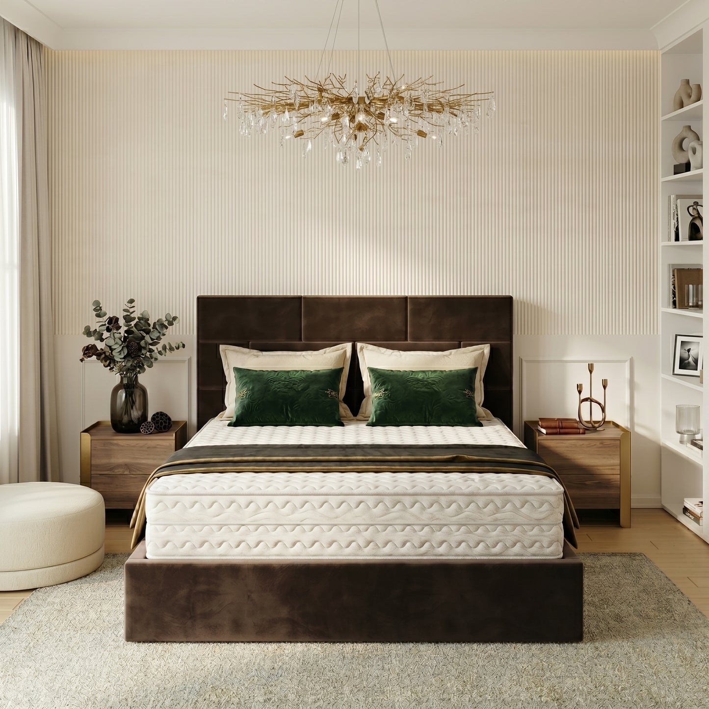 Materac Hybrydowy Multipocket GRAND TITAN H4/H5 2x KOKOS 25cm